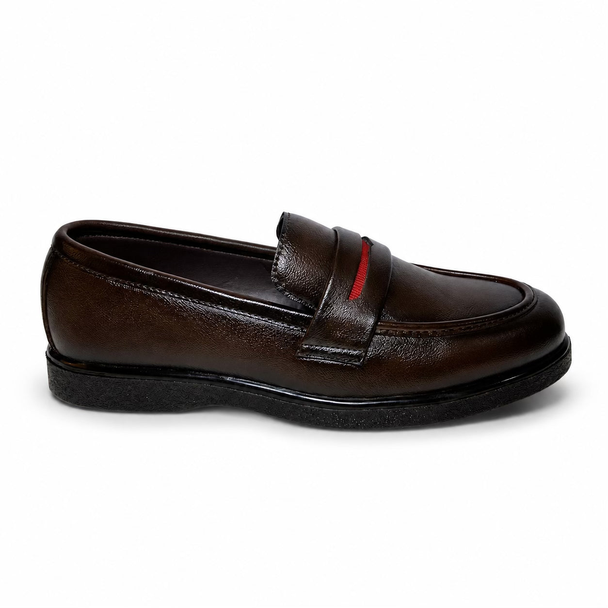 DARK BROWN MEDICATED LOAFER