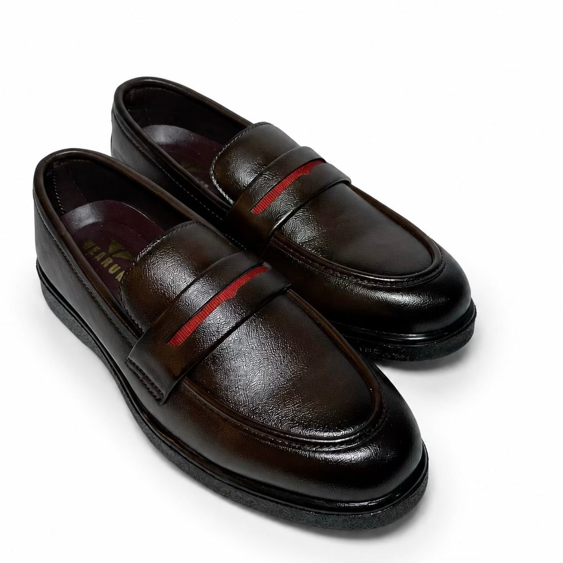 DARK BROWN MEDICATED LOAFER