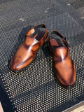 SHADED BROWN HALF PATCHING