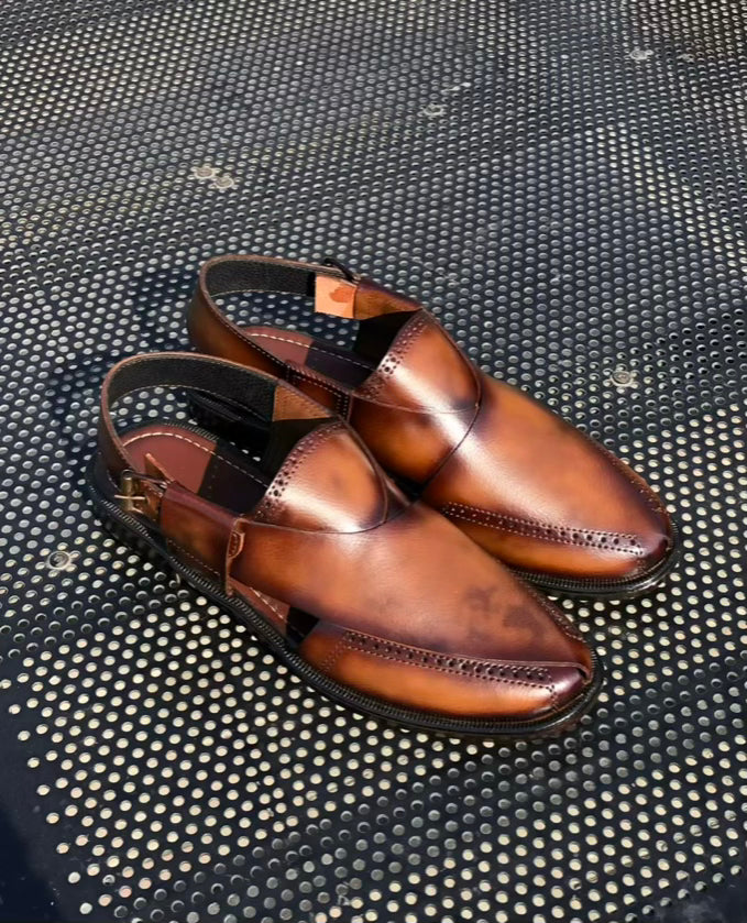 SHADED BROWN HALF PATCHING