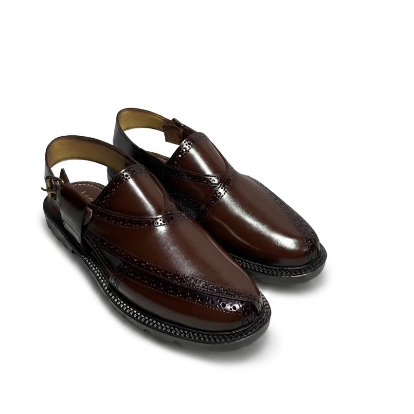 ROYAL BROWN PESHAWARI CHAPPAL