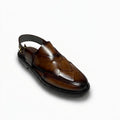 WOVEN BROWN MIDHIGH SOLE PESHAWARI