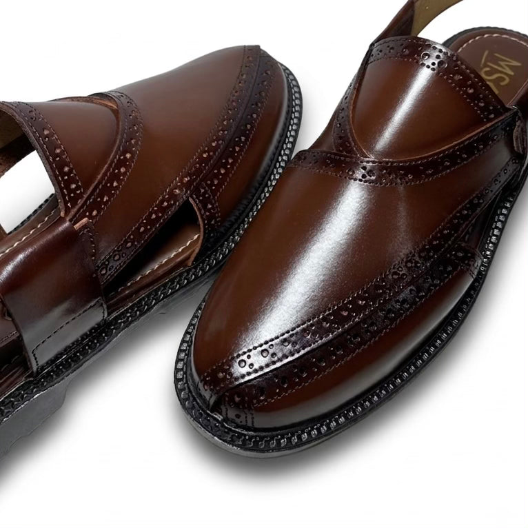 ROYAL BROWN PESHAWARI CHAPPAL