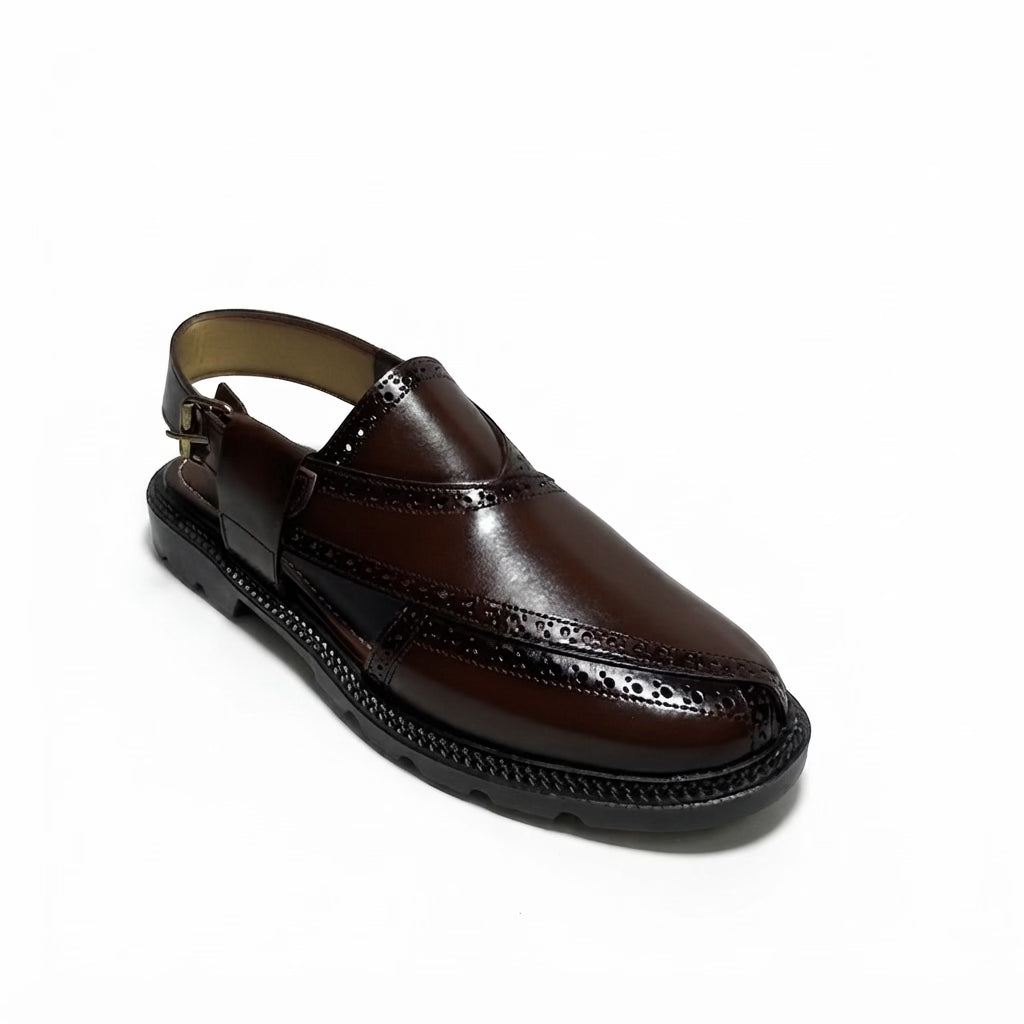 ROYAL BROWN PESHAWARI CHAPPAL