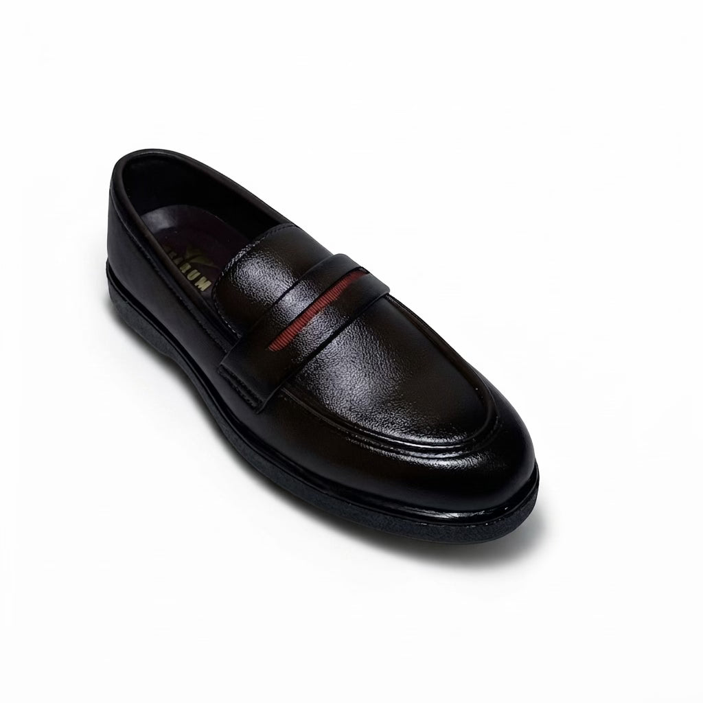 DARK BROWN MEDICATED LOAFER