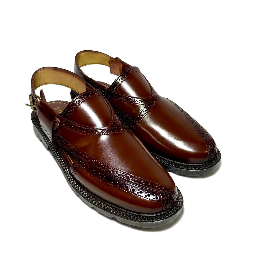 ROYAL BROWN PESHAWARI CHAPPAL