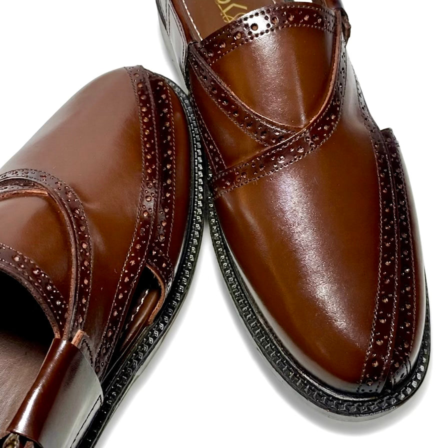 ROYAL BROWN PESHAWARI CHAPPAL