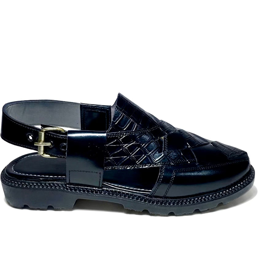 CROCODILE TEXTURED MIDHIGH SOLE PESHAWARI